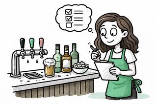 Checklist Abertura do bar